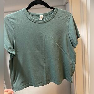 Lululemon Women’s Cotton Cropped Tee, Size 8